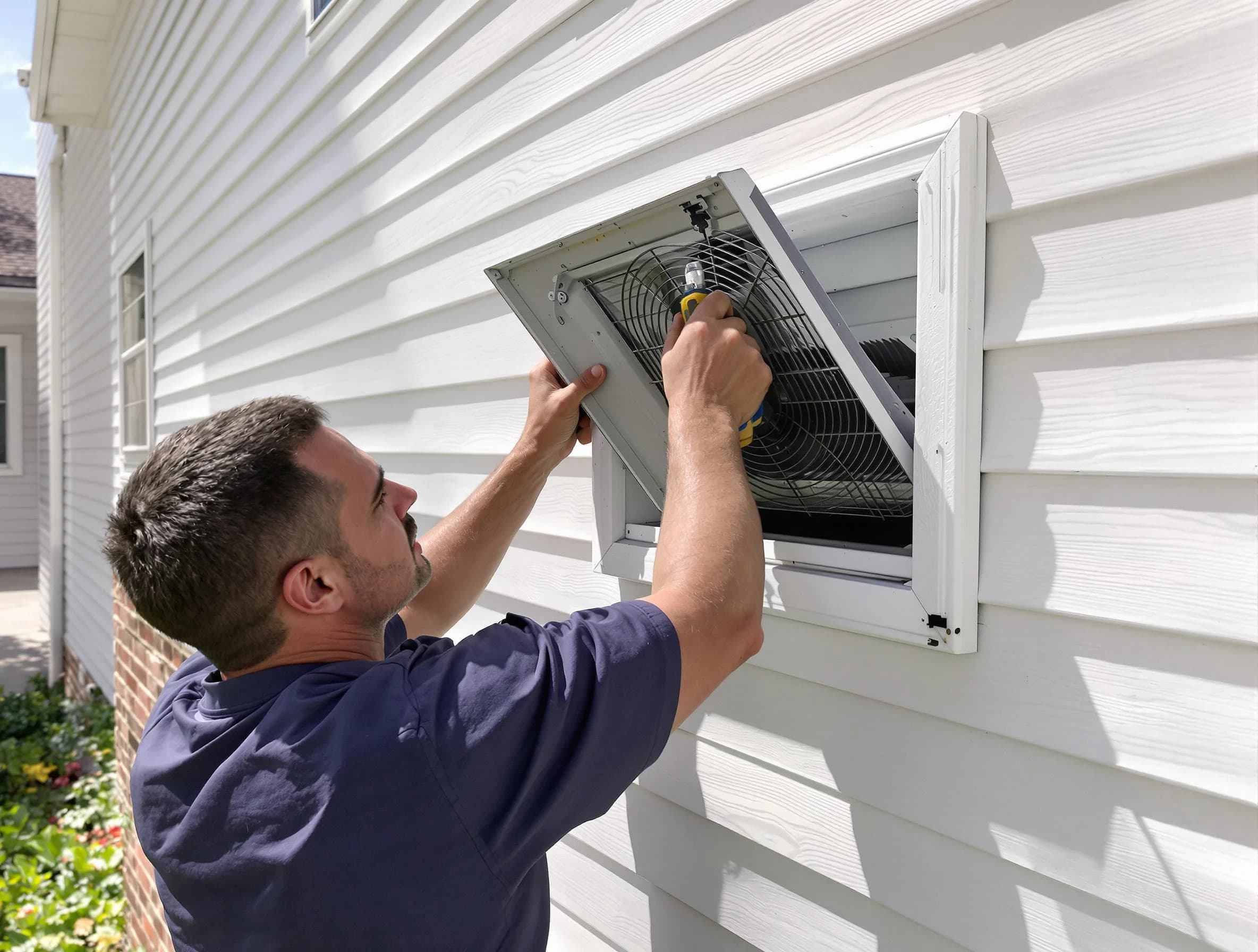 Dryer Vent Cover Replacement in San Bernardino